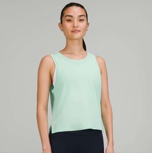 Lululemon Train to Be Tank Top Wild Mint
